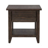 Paradise Valley Rectangular End Table in Saddle Brown image