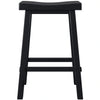 Creations 30 Inch Sawhorse Barstool - Black (RTA) image