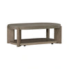Affinity Cocktail Table in Dusty Taupe with Concrete Top image