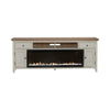 Liberty Furniture Fireplace 79 Inch TV Console in Multiple