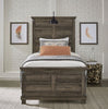 Liberty Furniture Lakeside Haven Twin Panel Bed in Brownstone image